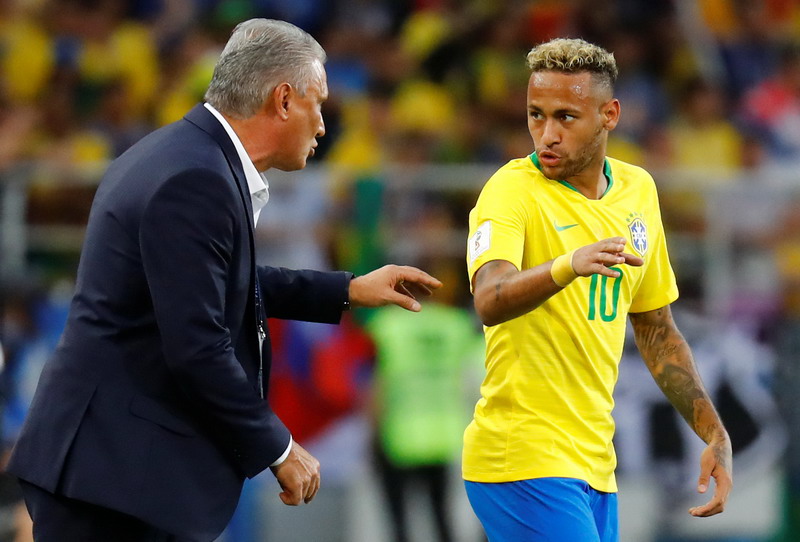Neymar Jr dan Tite.