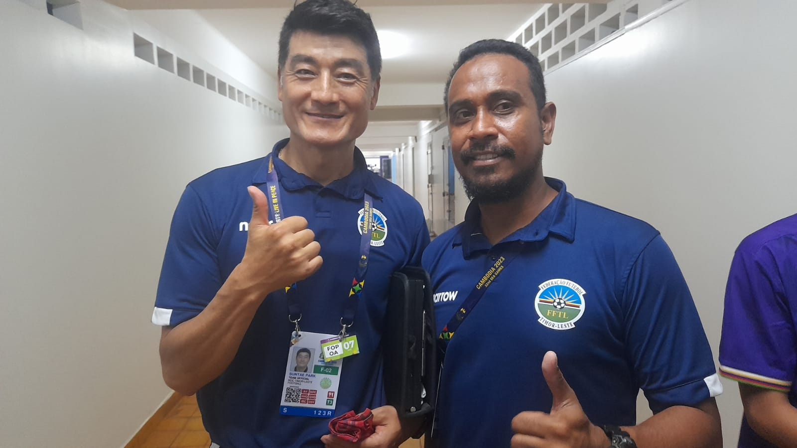 Pelatih Timnas U-22 Timor Leste Park Soon-tae