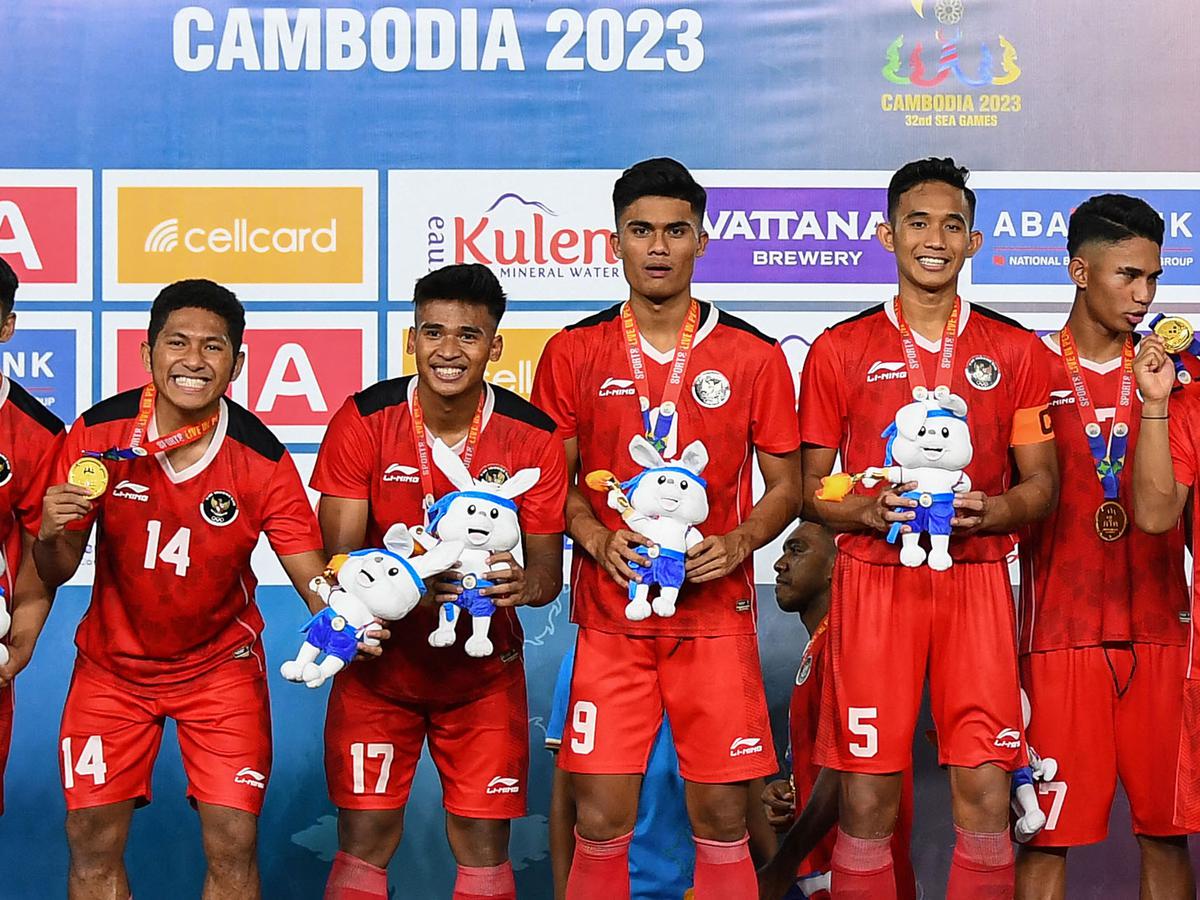 Timnas Indonesia U-22 Raih medali emas