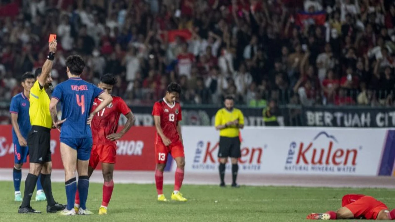 AFC Hukum Tiga Pemain Tim Nasional Indonesia U-22