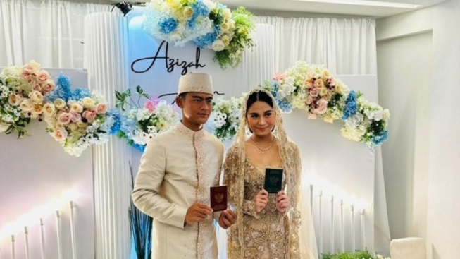 Pratama Arhan Resmi Nikahi Nurul Azizah Putri Dari Politisi Gerindra Andre Rosiade
