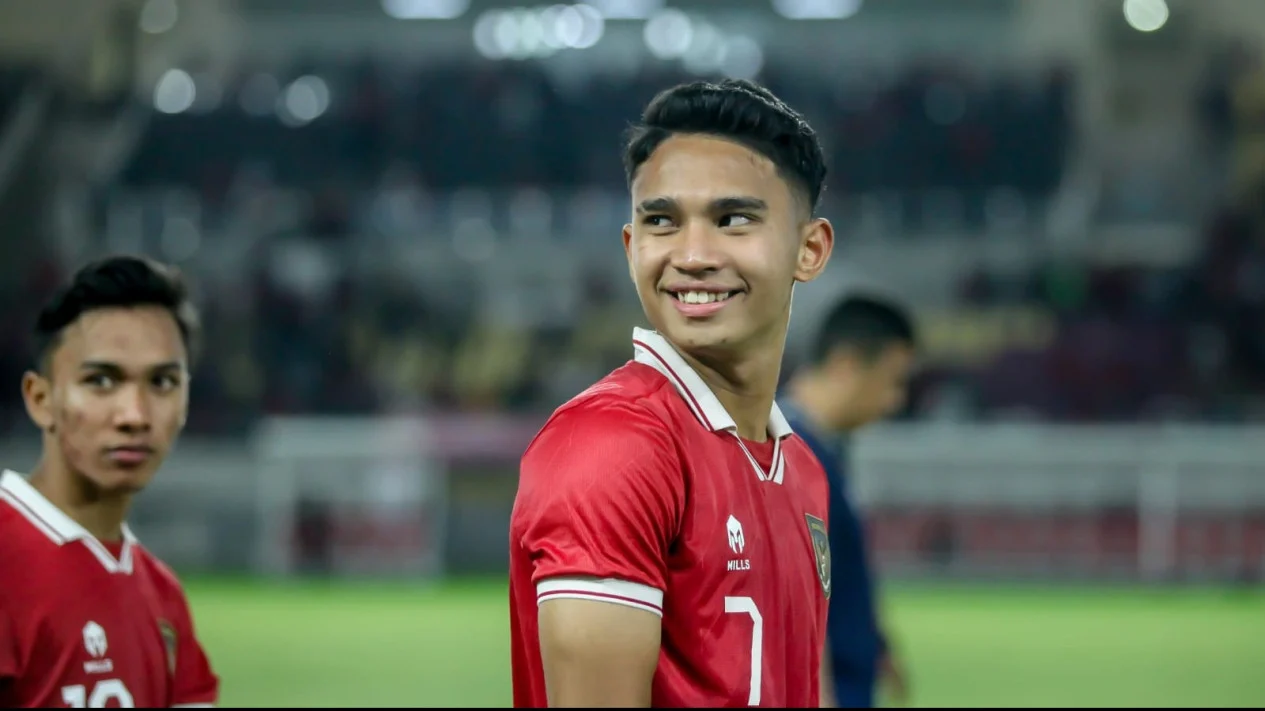 Marselino Ferdinan usai laga lawan Taiwan di Kualifikasi Piala Asia U-23