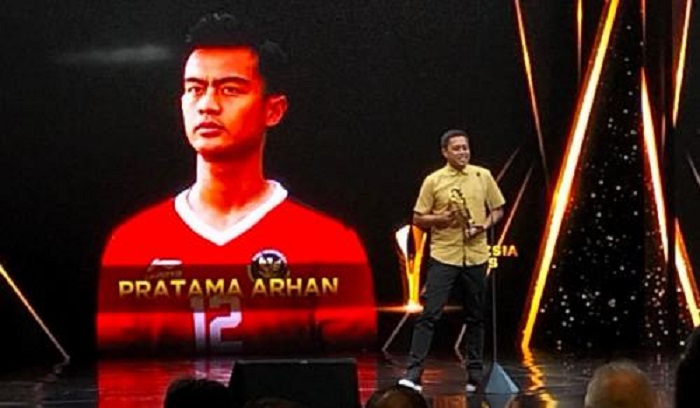 Pratama Arhan Sabet Penghargaan Atlet Terfavorit di Indonesia Awards 2023
